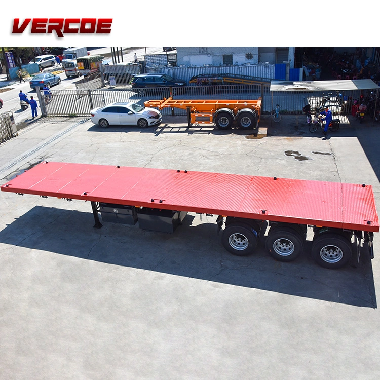 Flatbed /Dump/Tipper /Container/Flatbed/Lowboy/Skeleton/Flatbed Semi Trailer for Trailer Truck