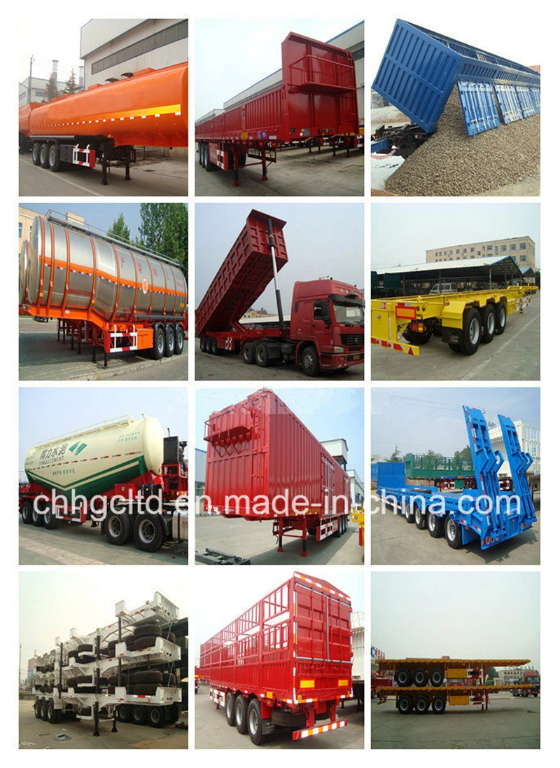 ISO CCC Approval 2 Axles Swap Container Skeleton Semi Trailer, Special Gooseneck Skeletal Truck Trailer