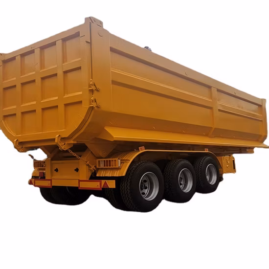 熱い販売 3 軸ダンプ ベッド大型トラック セミトレーラー